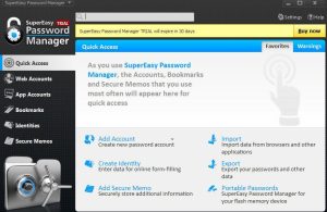 SuperEasy Password Manager Free 1.0.0.30 Download For Windows