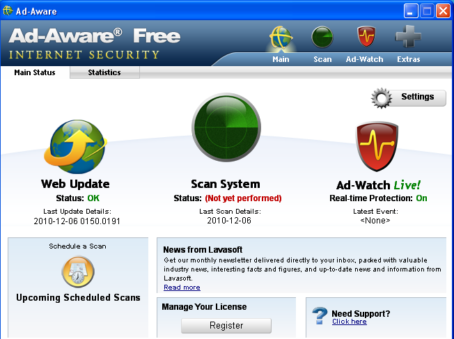 Ad-Aware Free Internet Security