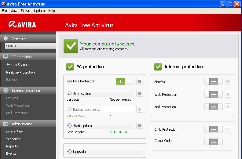 Avira Free Antivirus