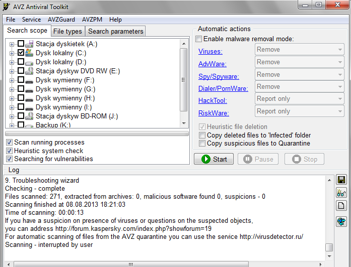 AVZ Antiviral Toolkit