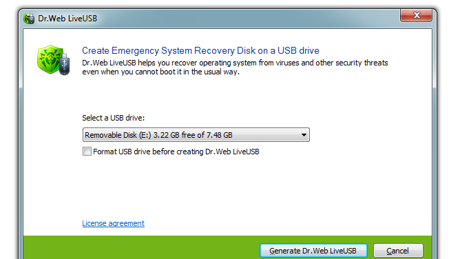 Dr.Web LiveUSB