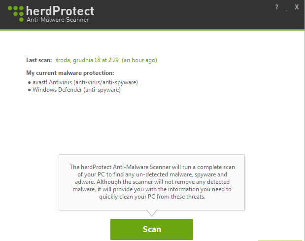 herdProtect Anti-Malware Scanner