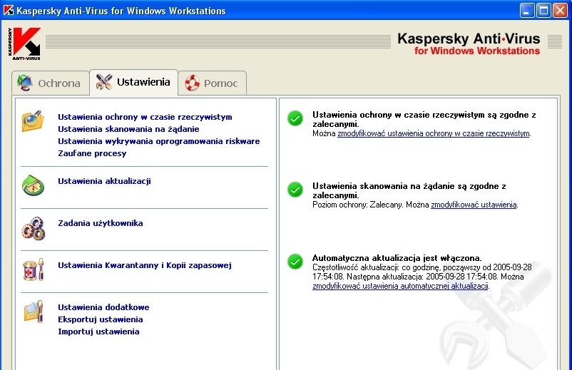 Kaspersky Anti-Virus Workstations