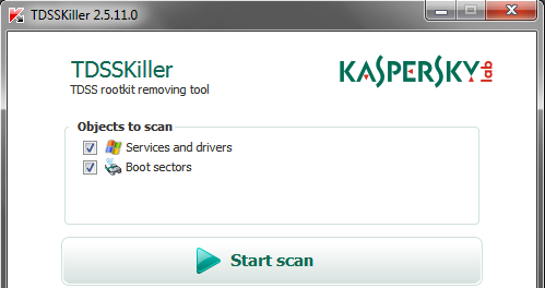 Kaspersky TDSSKiller