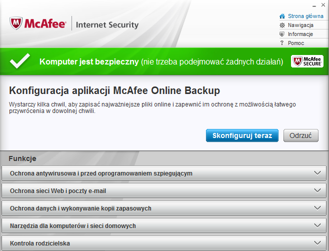 McAfee Internet Security