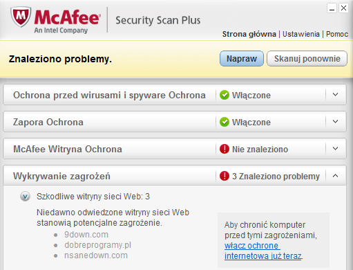 McAfee Security Scan Plus