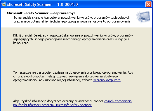 Microsoft Safety Scanner