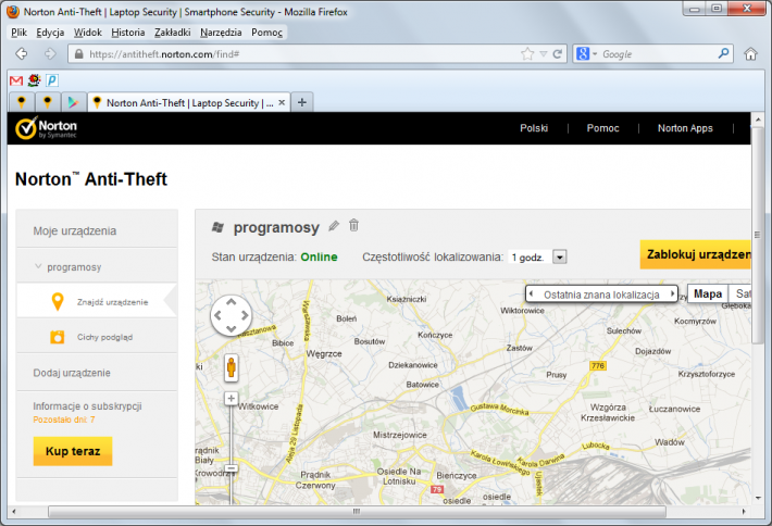 Norton Anti-Theft 1.6.0.17 Free Download For Windows