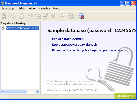 Password Manager XP 4.0.824 Free Download Here