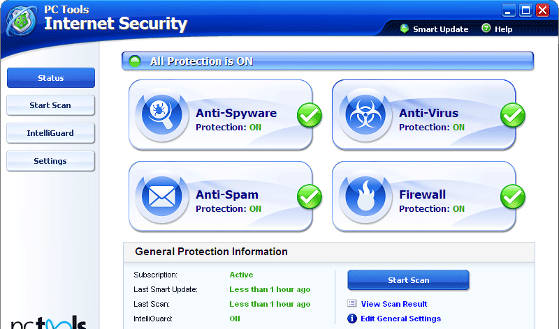 PC Tools Internet Security Suite