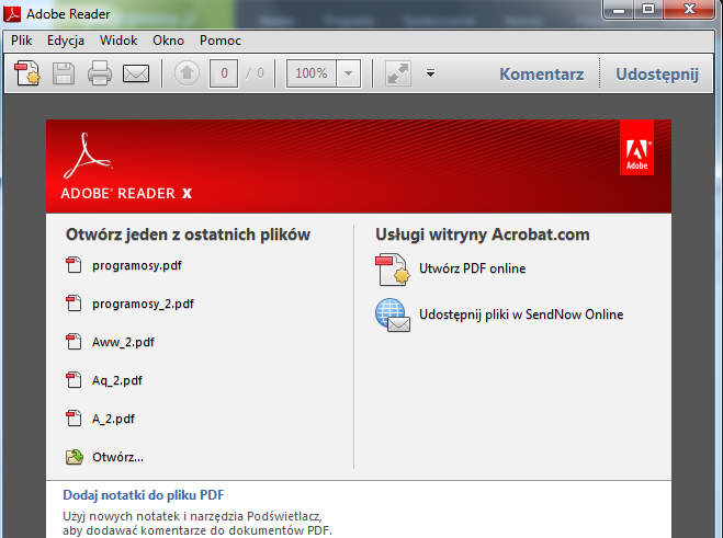 Adobe Reader XI