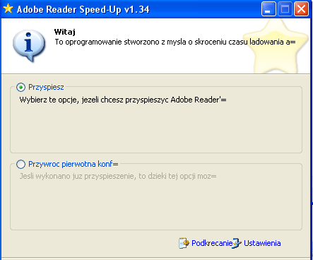 Adobe Reader Speed ​​Up