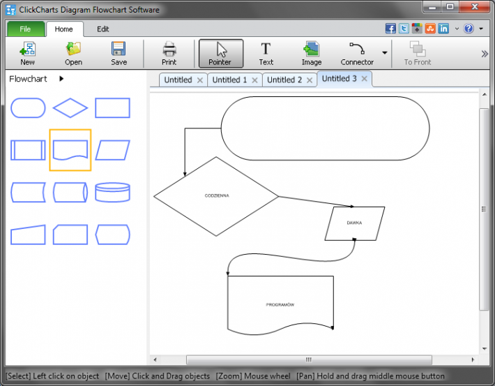 ClickCharts Diagram Flowchart Software