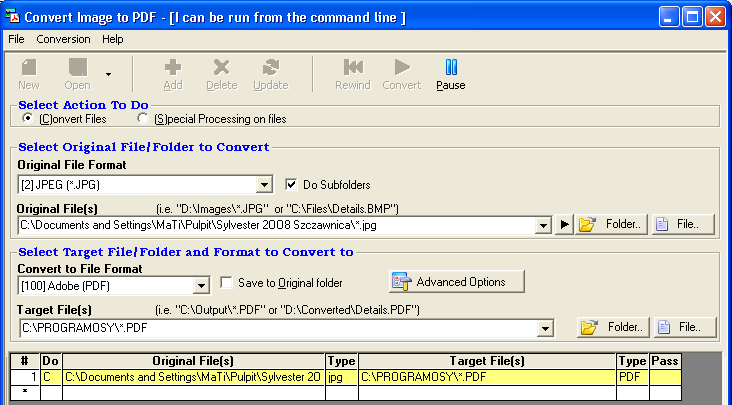 Convert Image To PDF