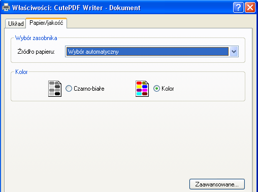 CutePDF Writer