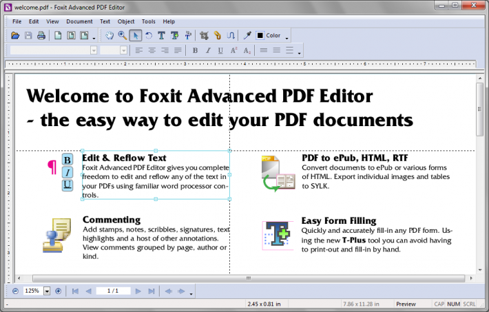 Foxit Advanced PDF Editor