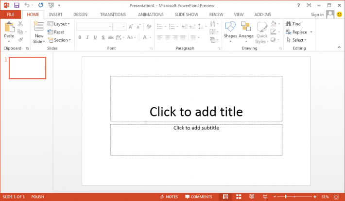 Microsoft Office 2013 Home Premium Preview