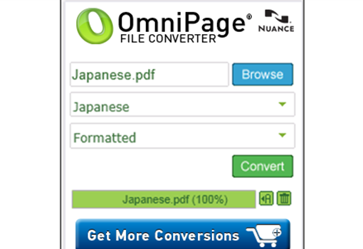 OmniPage File Converter