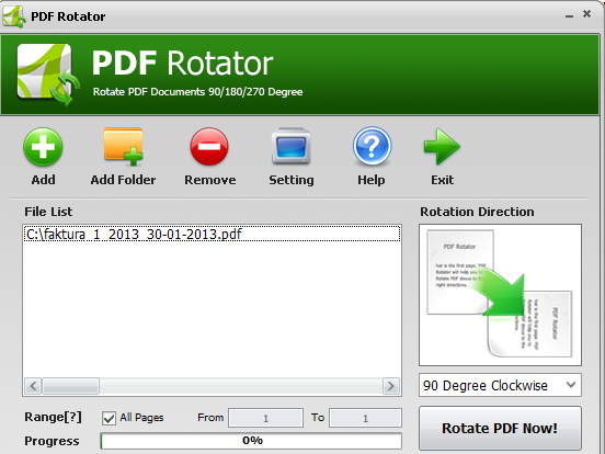 PDF Rotator