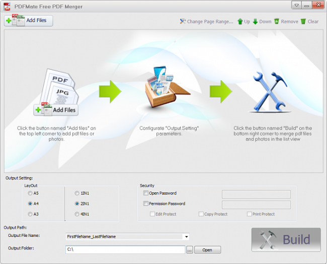 PDFMate Free PDF Merger