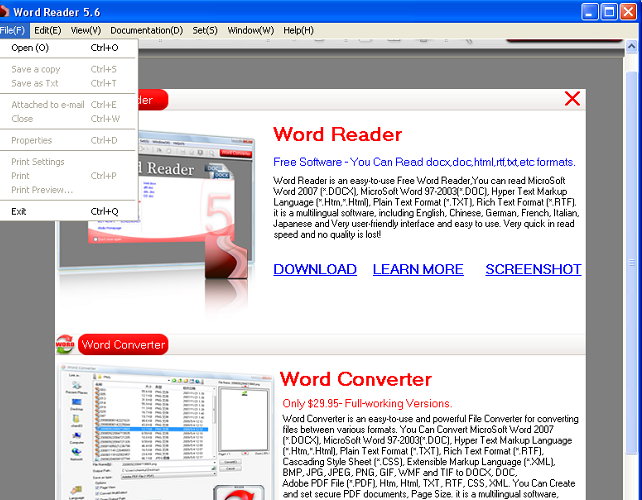 Word Reader